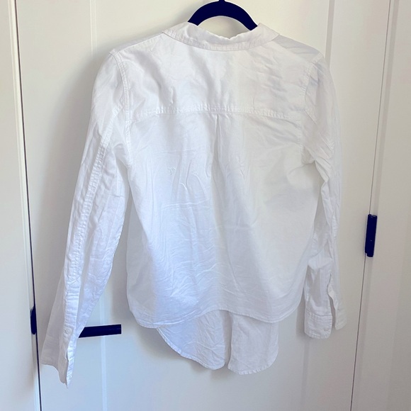 Madewell Tie front button down - Picture 4 of 7
